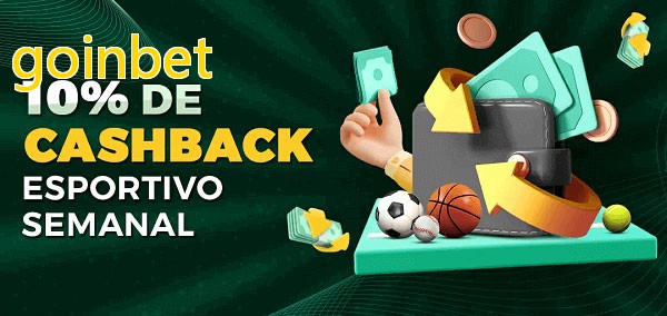 10% de bônus de cashback na goinbet